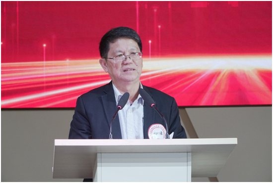 海南省宋慶齡宋耀如研究會(huì)會(huì)長(zhǎng)陳封椿致辭。符敦孝攝